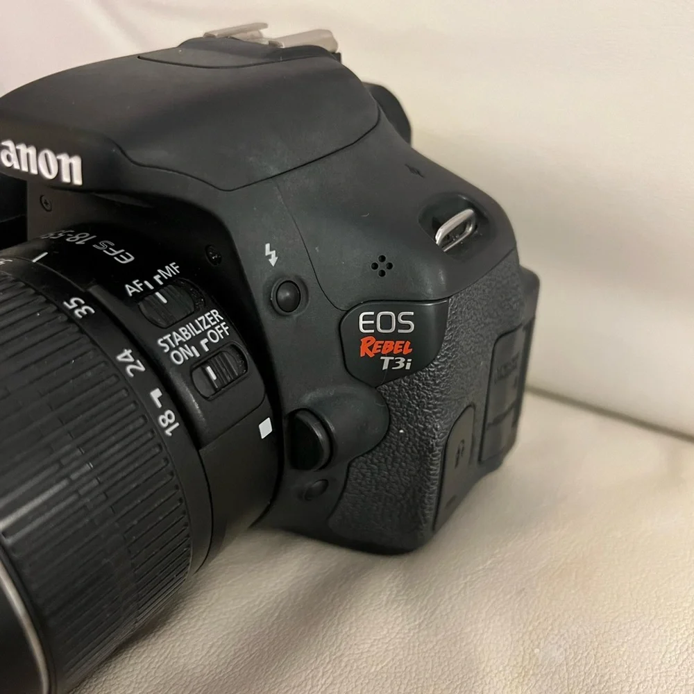 Canon EOS Rebel T3i Digital SLR Camera with EF-S 18-55mm f/3.5-5.6 is Lens